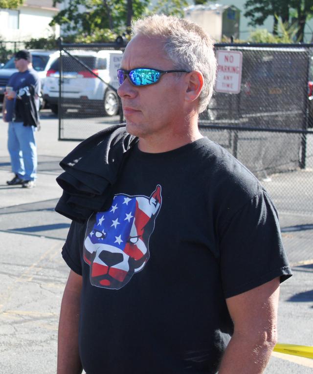 3rd Annual Fire Truck pull for Breast Cancer 9-23-2012. Won by Nanuet  Fire Department in 17.02 seconds,
Photo By Vincent P. Tuzzolino